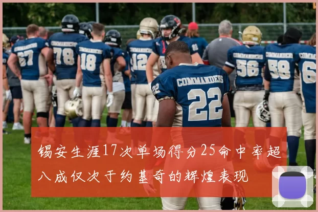 锡安生涯17次单场得分25命中率超八成仅次于约基奇的辉煌表现